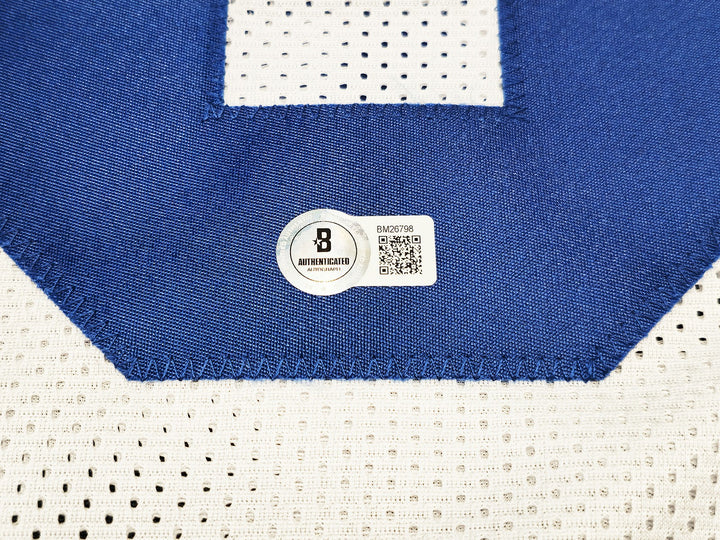 Dallas Cowboys Darren Woodson Autographed Signed White Jersey Beckett