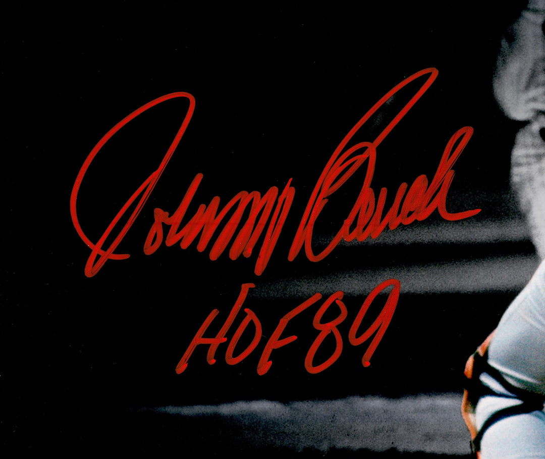 Johnny Bench Signed 11x14 Photo Cincinnati Reds "HOF 89" Fanatics & MLB Holo