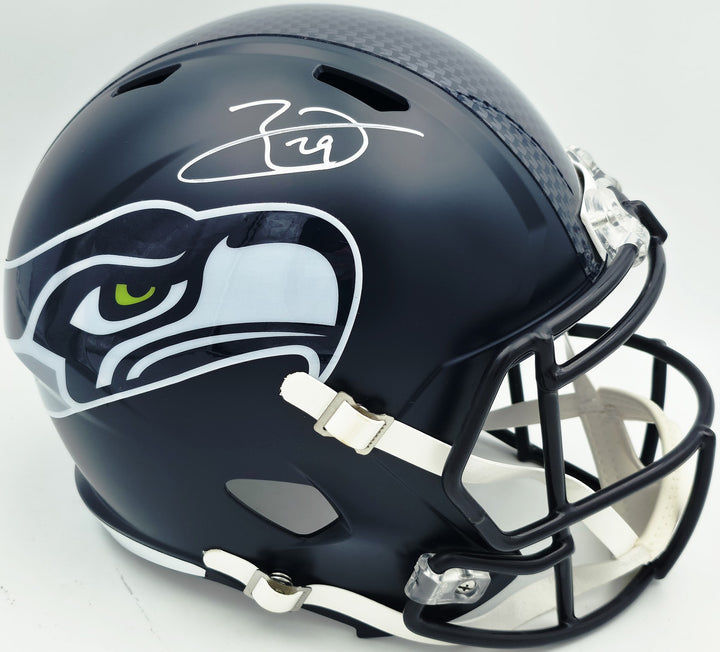 Earl Thomas Auto Seahawks Blue Full Size Speed Replica Helmet Beckett Witness