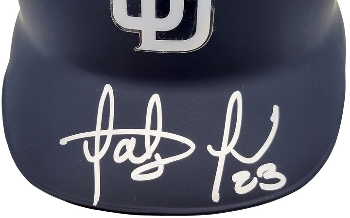 Fernando Tatis Jr Auto Padres Flat Matte Blue On Field AUTH Batting Helmet JSA