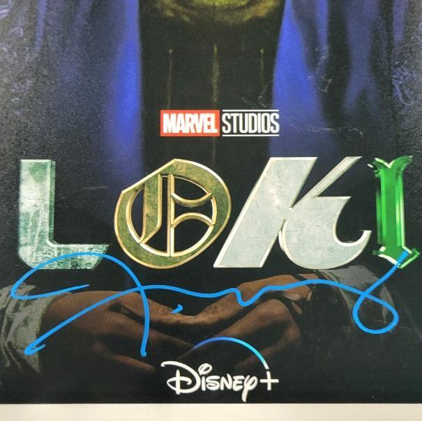 Jonathan Majors signed Loki 11x14 poster photo autograph (A) ~ BAS