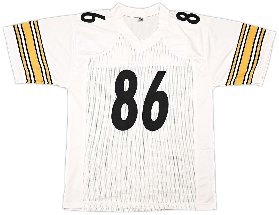 Pittsburgh Steelers Hines Ward Signed White Jersey Beckett Witness