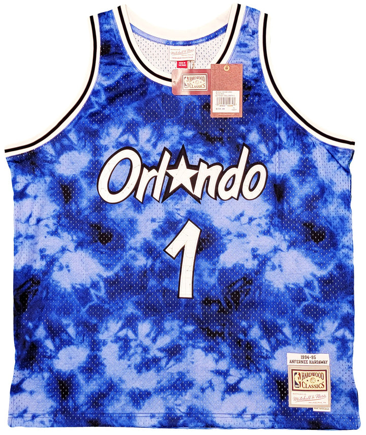 Magic Penny Hardaway Auto Blue Mitchell Ness Galaxy 94 Swingman Jersey PSA/DNA