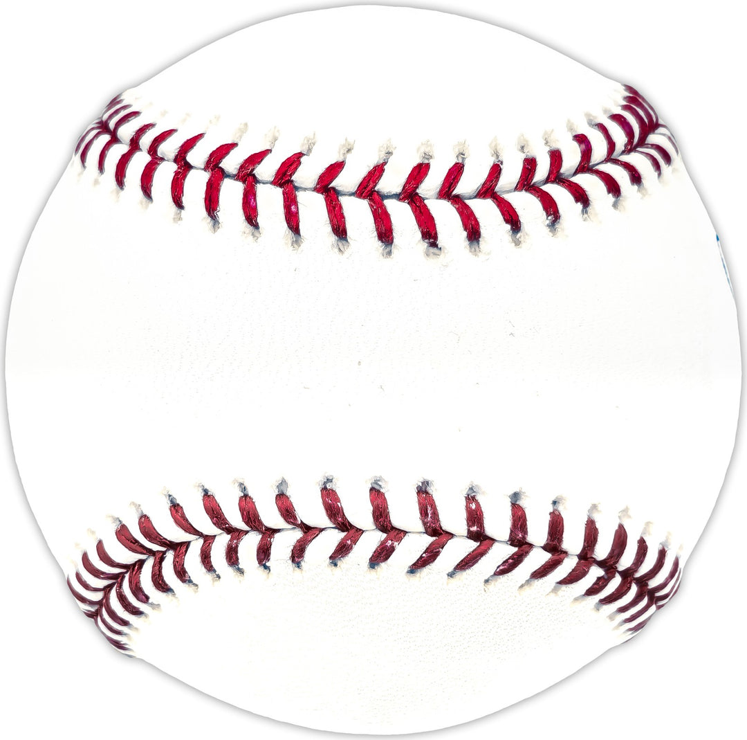 Frank Thomas Signed 2005 WS Logo MLB Baseball Chicago White Sox Beckett Wit