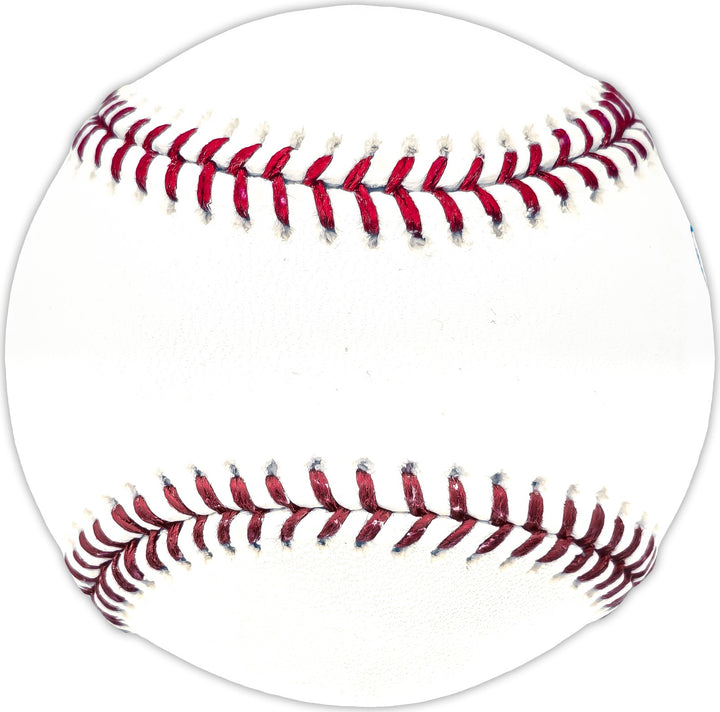 Frank Thomas Signed 2005 WS Logo MLB Baseball Chicago White Sox Beckett Wit