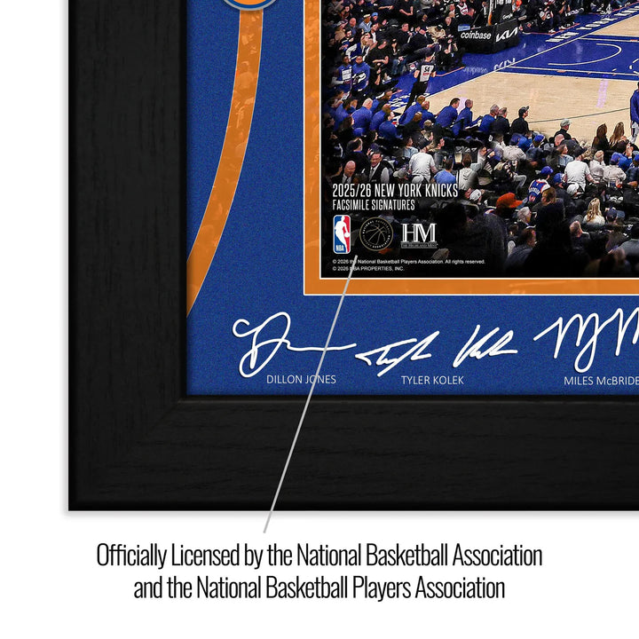 New York Knicks 2025 Signature Court