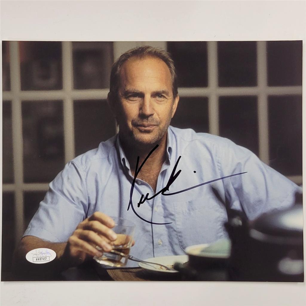 Kevin Costner signed 8x10 photo autograph Field of Dreams Untouchables ~ JSA