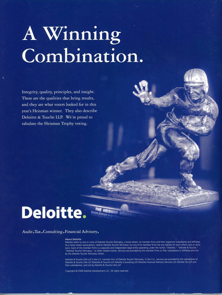 Archie Griffin Joe Bellino Eddie George +8 Signed Heisman Journal JSA 55102