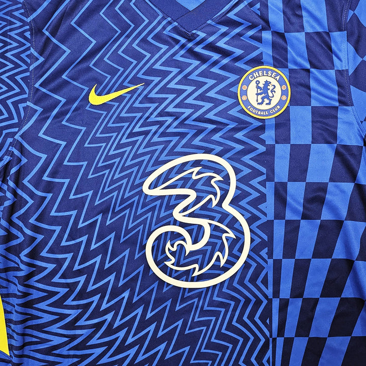 Chelsea F.C. Mason Mount Signed Blue Nike Jersey Size XL in Gold Beckett