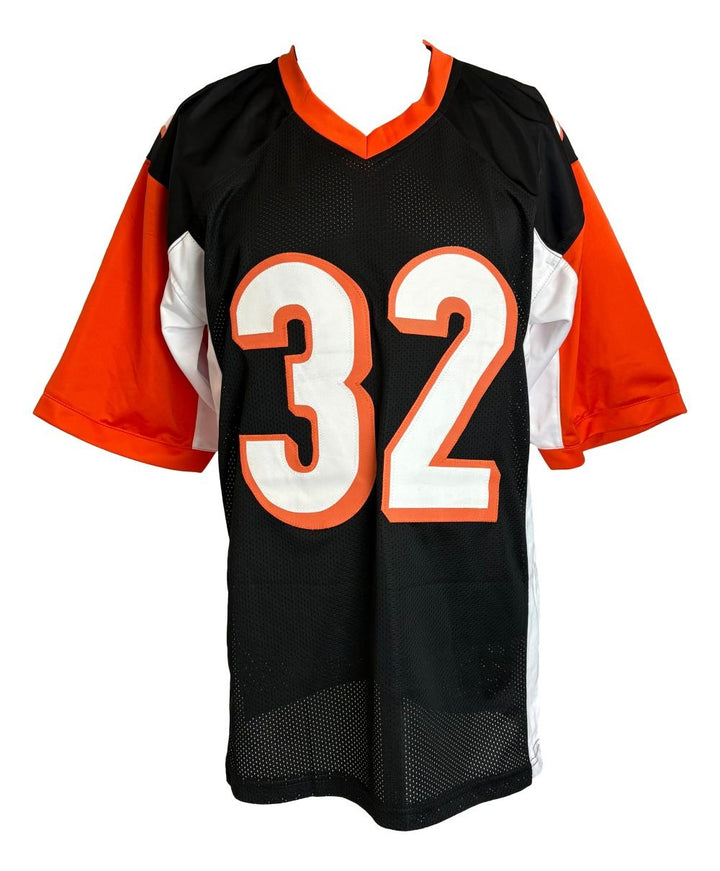 Rudi Johnson Cincinnati Signed Black Football Jersey Tristar