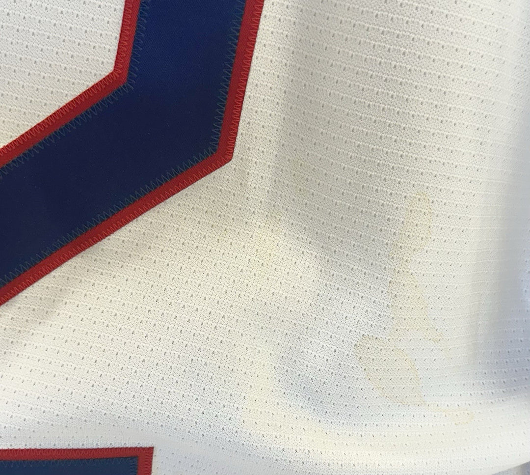 Derek Stepan Game Used Nike USA Hockey 2014 Olympics #12 Jersey Sochi Patch COA
