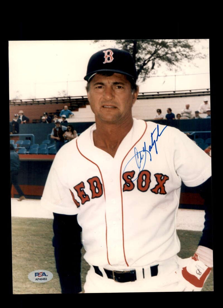 Carl Yastrzemski PSA DNA Autographed 8x10 Photo Signed Red Sox