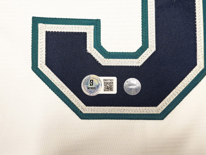 Mariners Ichiro Suzuki Auto White Nike Jersey Size XL "HOF 25" IS Holo & Beckett