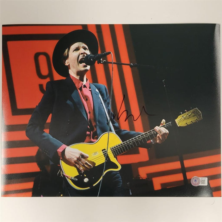 Beck Hansen signed 11x14 photo Singer musician autograph (A) ~ Beckett BAS Holo