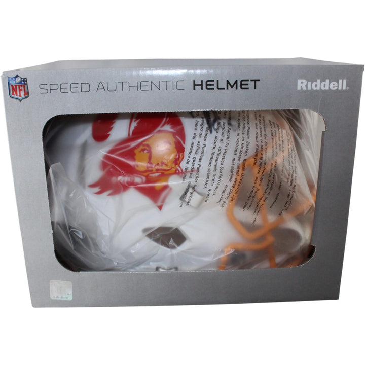 Rob Gronkowski Autographed Tampa Bay Buccaneers Pro TB Helmet Beckett 54602