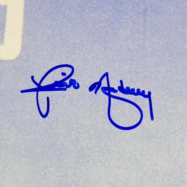 Rick Monday signed Saves the American Flag 16x20 Photo autograph ~ Beckett BAS