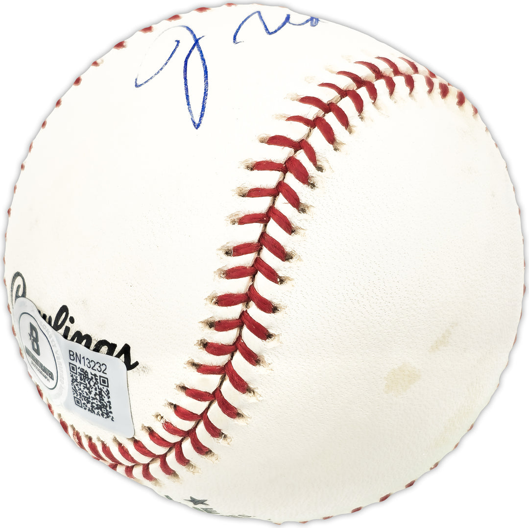 Fred Claire Signed NL Baseball Los Angeles Dodgers GM Beckett #BN13232