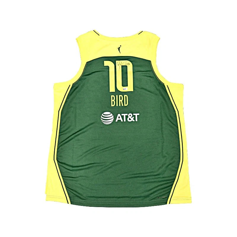 Sue Bird Seattle Storm Autographed Nike Explorer Edition Yellow/Green Jersey (CX Auth)