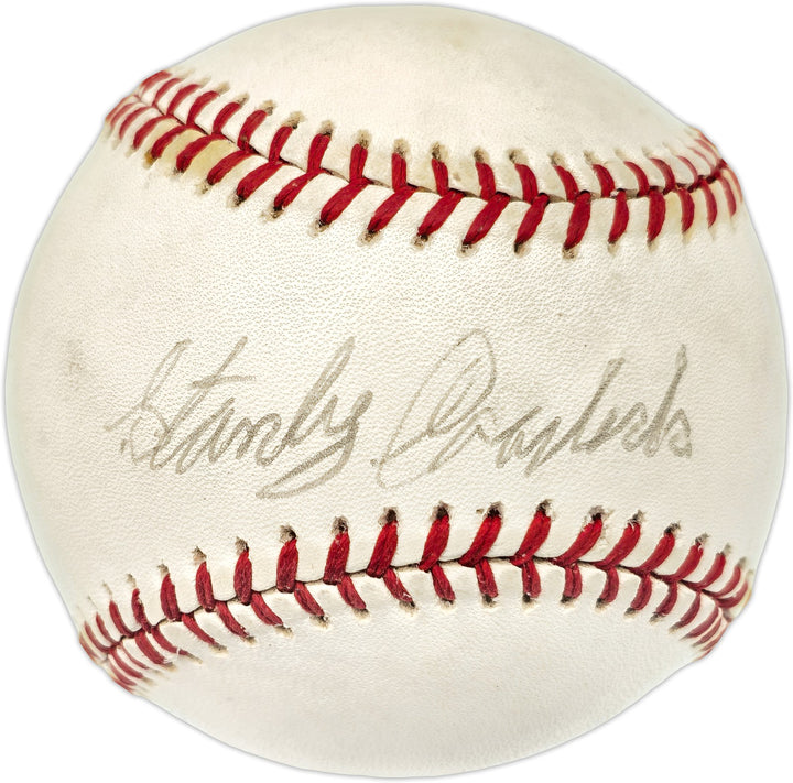 Stanley Coveleski Signed Off. MacPhail AL Baseball Cleveland Indians PSA/DNA