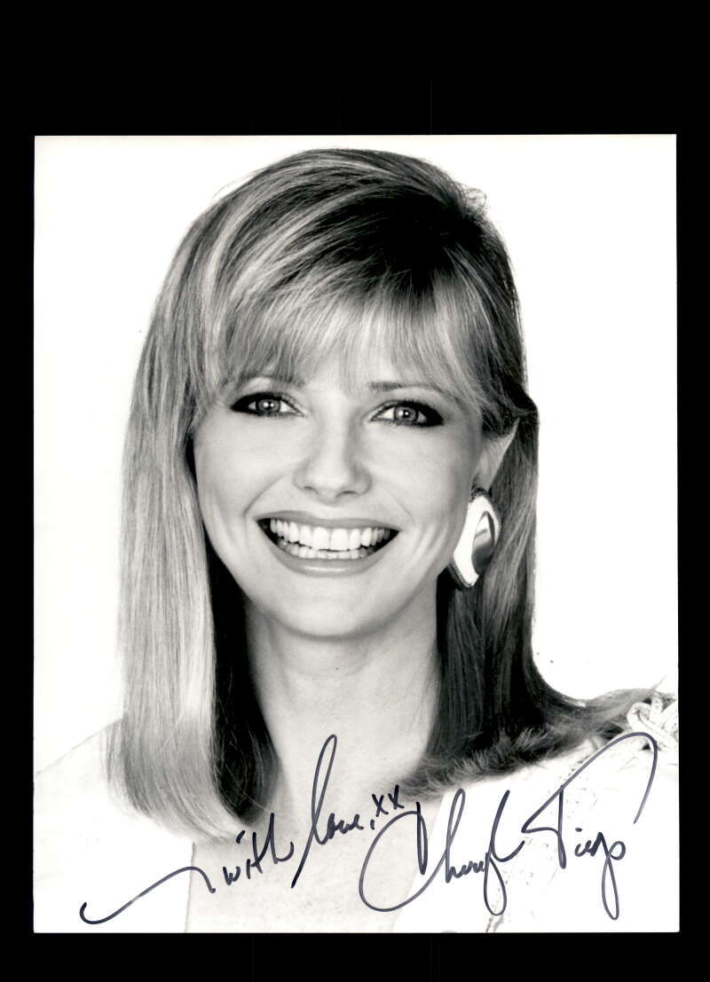 Cheryl Tiegs PSA DNA Signed 8x10 Photo Autograph