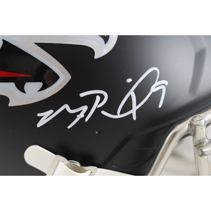 Michael Penix Autographed Atlanta Falcons Authentic Helmet Beckett 54781