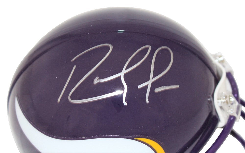 Randy Moss Signed Minnesota Vikings '83-'01 VSR4 Mini Helmet  BAS 40157