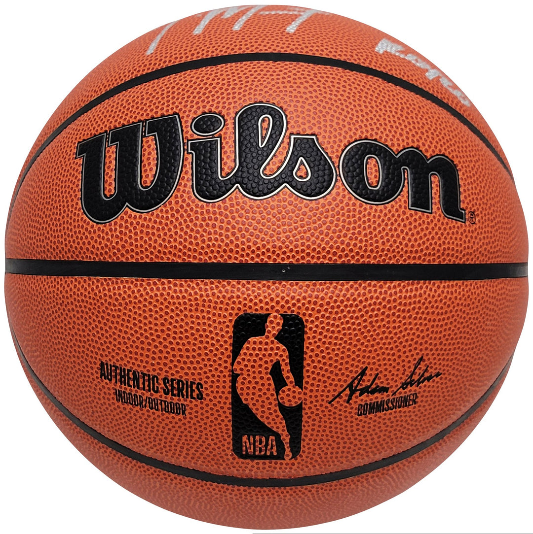 Ja Morant Signed Indoor/Outdoor Wilson Basketball Memphis Grizzlies "ROY 20" JSA