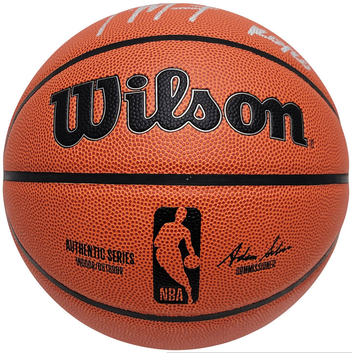 Ja Morant Signed Indoor/Outdoor Wilson Basketball Memphis Grizzlies "ROY 20" JSA