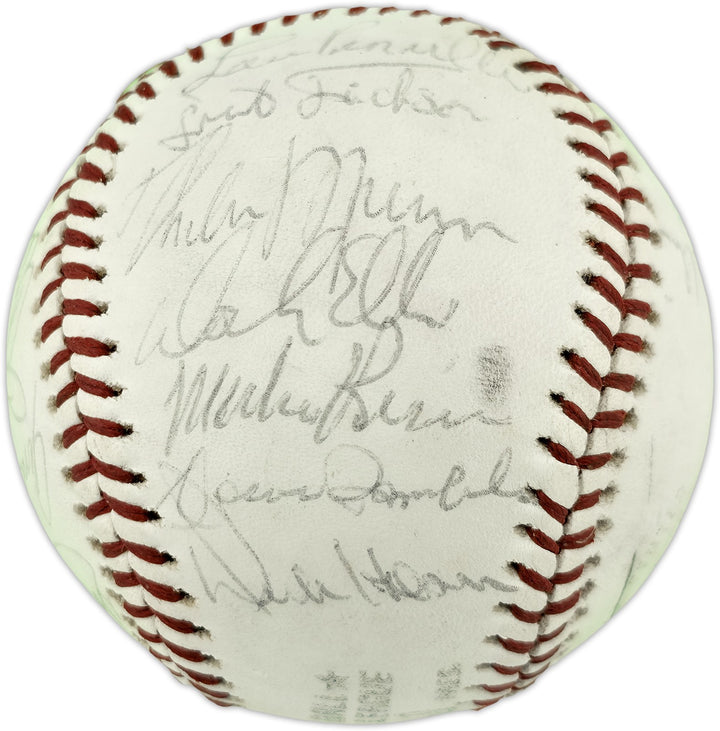 1973 Yankees Auto MacPhail AL Baseball 21 Sigs Thurman Munson Beckett #AE85549