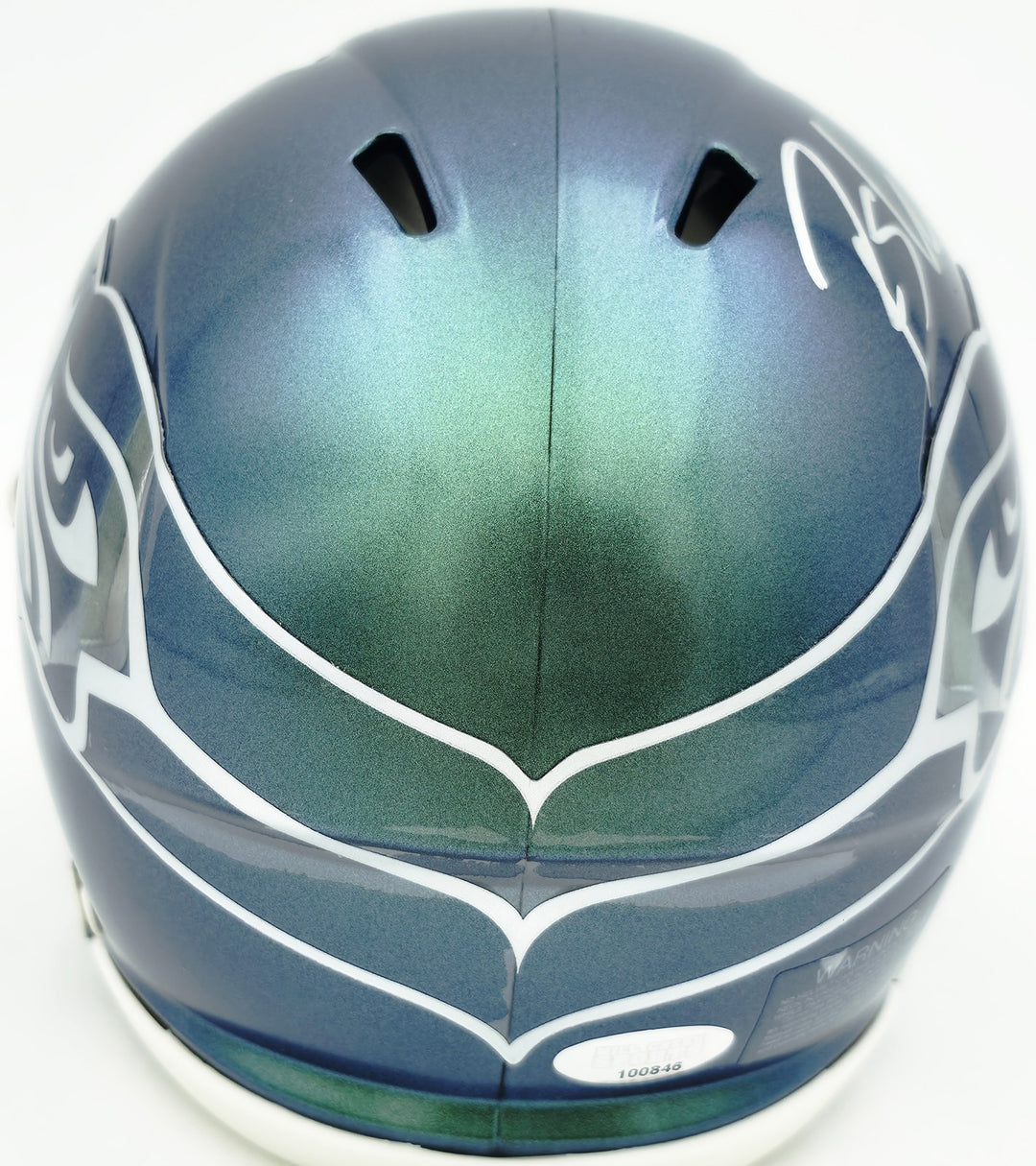 Rashid Shaheed Signed Seattle Seahawks Rivalries Speed Mini Helmet MCS Holo