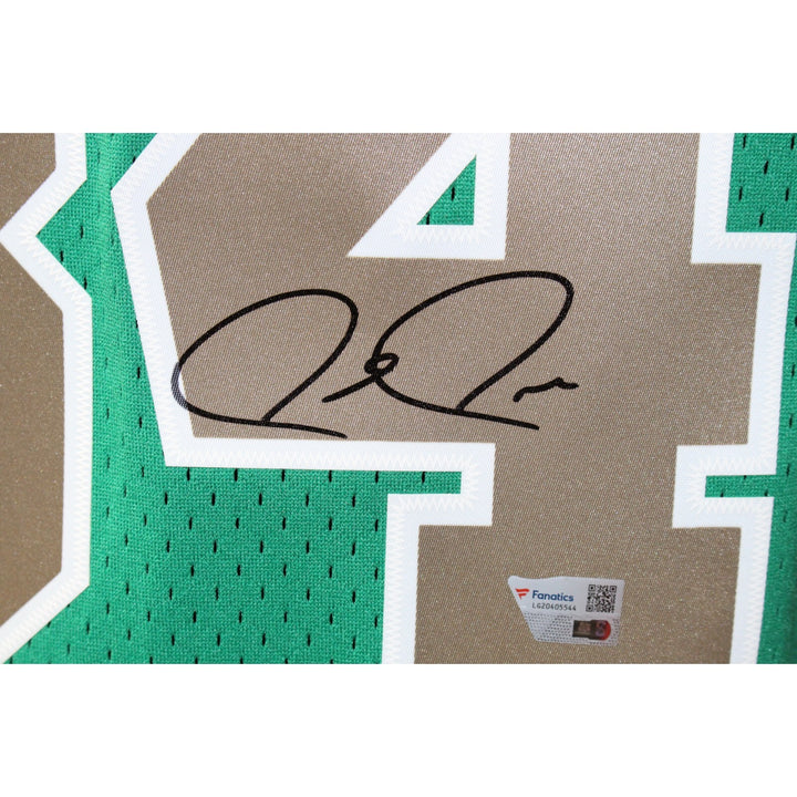 Paul Pierce Signed Boston Celtics Green M&N Jersey Swingman FAN 44404