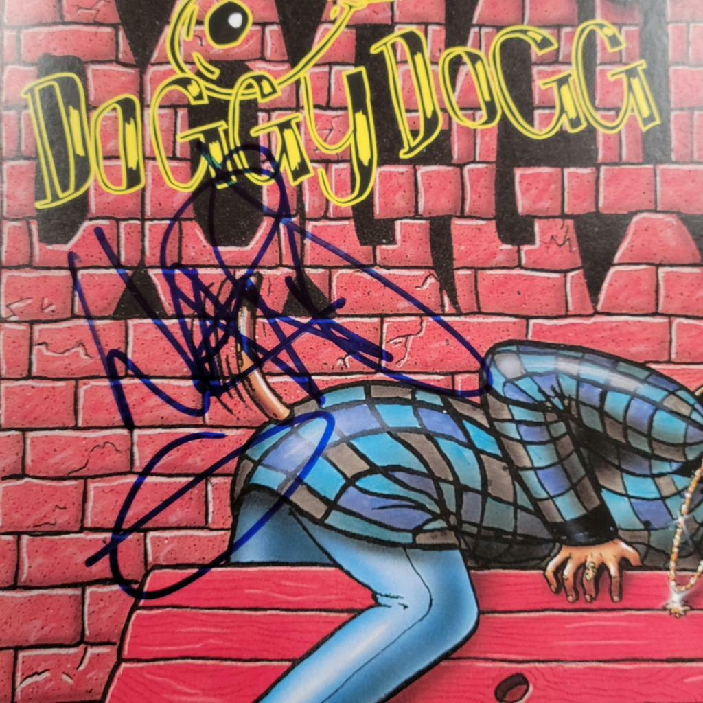 Warren G signed Doggystyle vinyl record album LP Autograph (A) ~ Beckett BAS COA