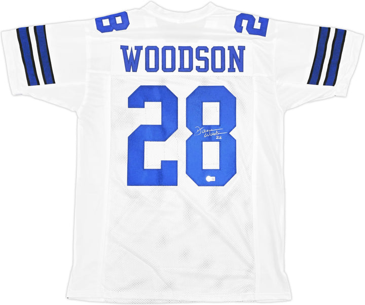 Dallas Cowboys Darren Woodson Autographed Signed White Jersey Beckett