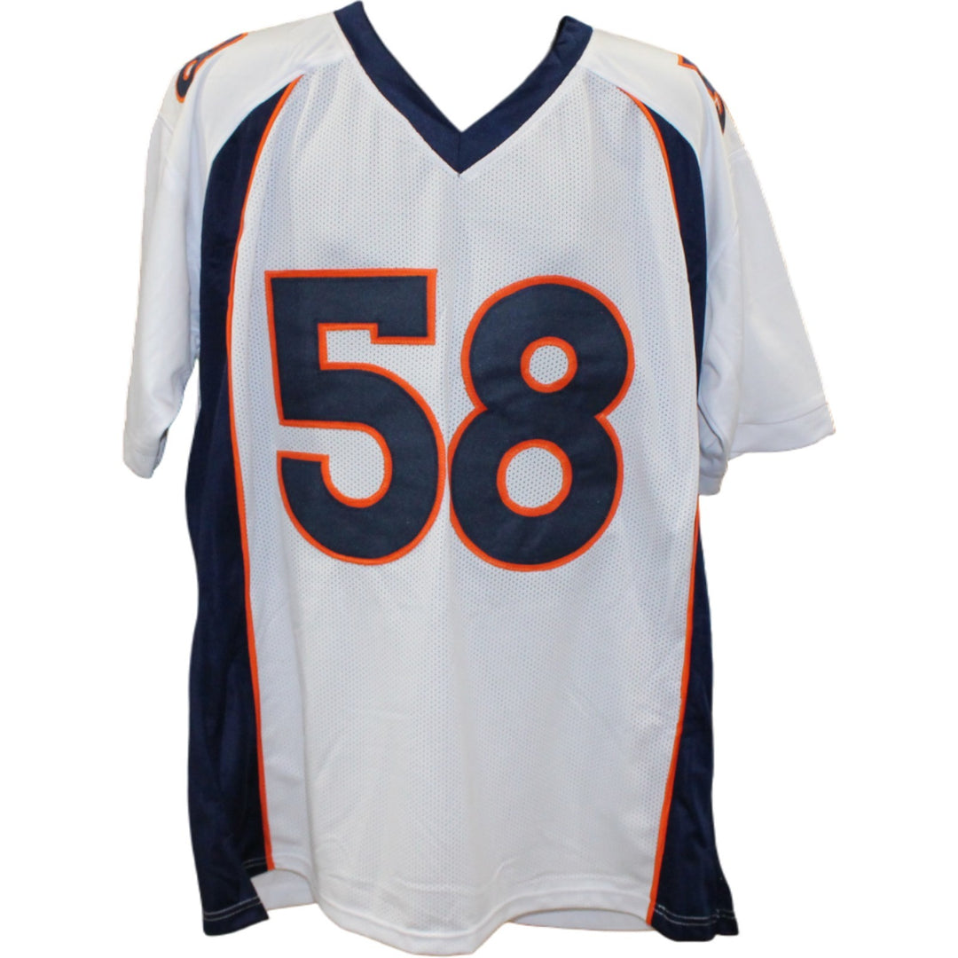Von Miller Autographed Pro Style Size XL White Jersey Beckett WIT 54682