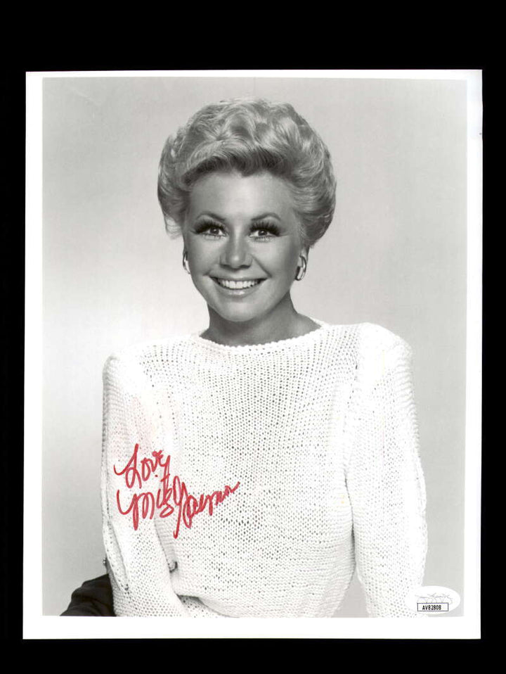 Mitzi Gaynor JSA Coa Signed 8x10 Photograph Autograph