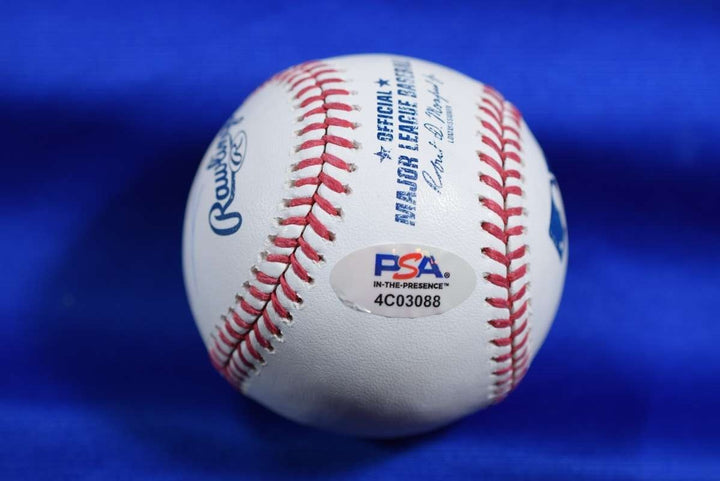 Doc Gooden PSA DNA Autograph Major League OML Signed Baseball Love NY