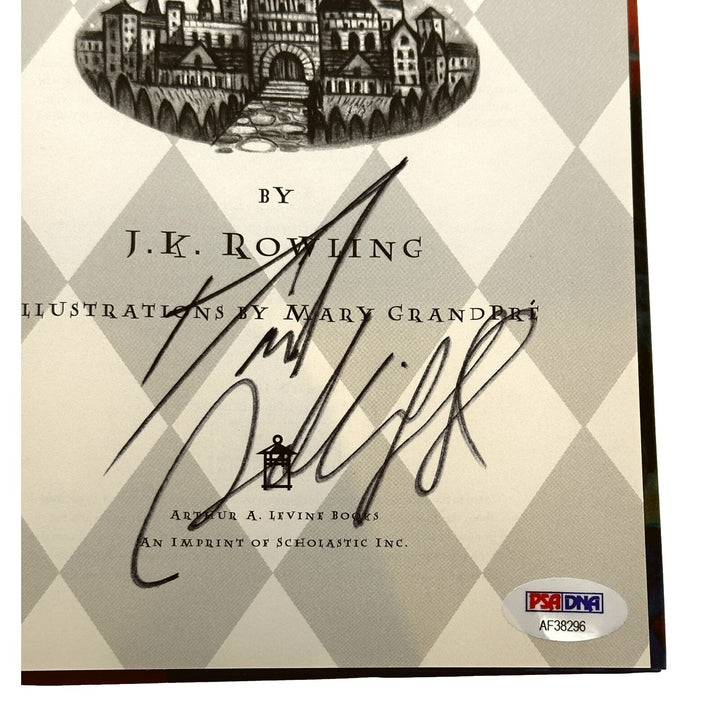 Daniel Radcliffe Signed Harry Potter Sorcerer’s Stone 1st Edition 1998 PSA COA