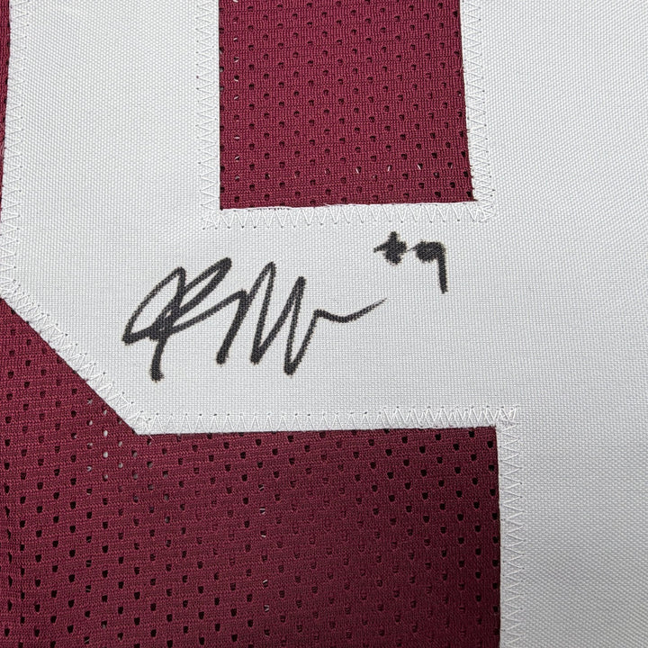 Autographed/Signed Kenneth Murray Jr. Oklahoma Maroon College Jersey Beckett COA