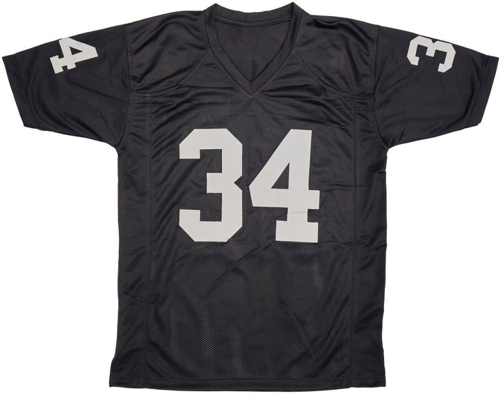 Bo Jackson Oakland Signed Black Football Jersey BAS