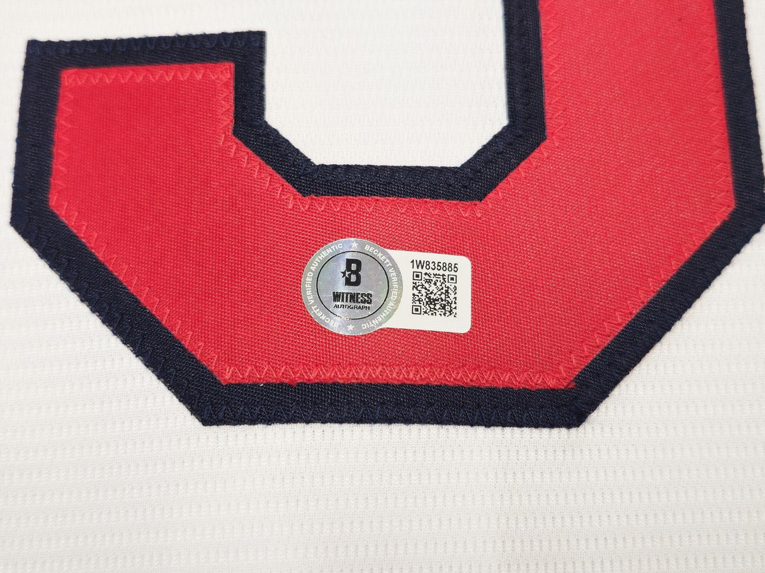 St. Louis Cardinals Albert Pujols Signed White Nike Jersey Size XL Beckett Wit