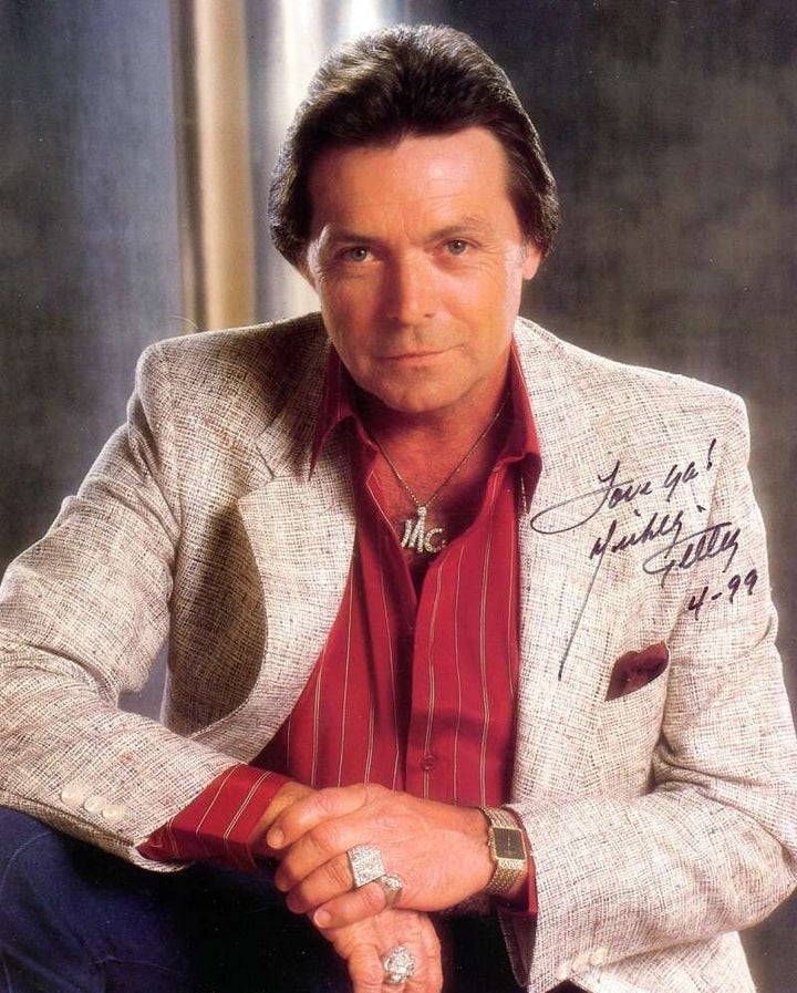 Mickey Gilley JSA Coa Signed 8x10 Photo Autograph