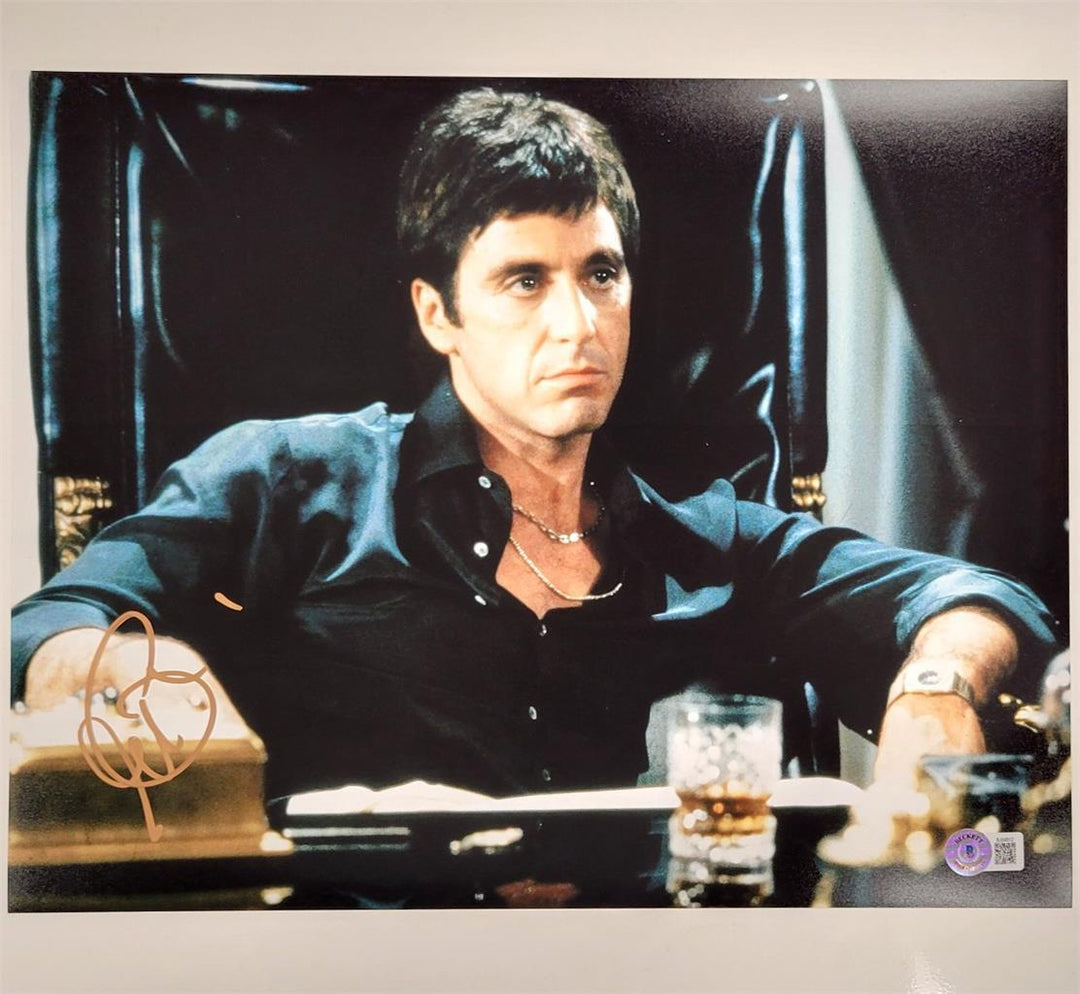 Al Pacino signed Scarface 11x14 photo #12 autograph ~ Beckett BAS Holo