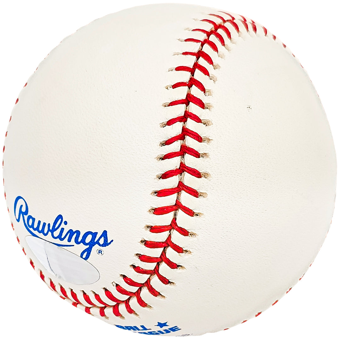 Kirby Puckett Autographed Baseball Twins "HOF 2001" Steiner & Beckett #AC56760