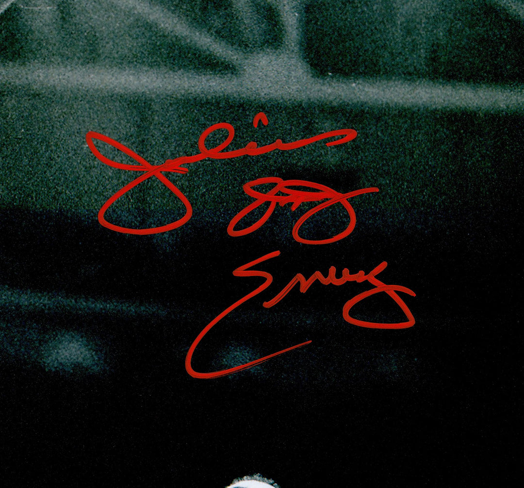 Julius "Dr. J" Erving Auto Signed 16x20 Photo Philadelphia 76ers Beckett Witness