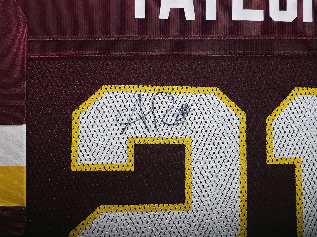 Washington Redskins Sean Taylor Signed Framed Maroon Reebok Jersey JSA #XX86700