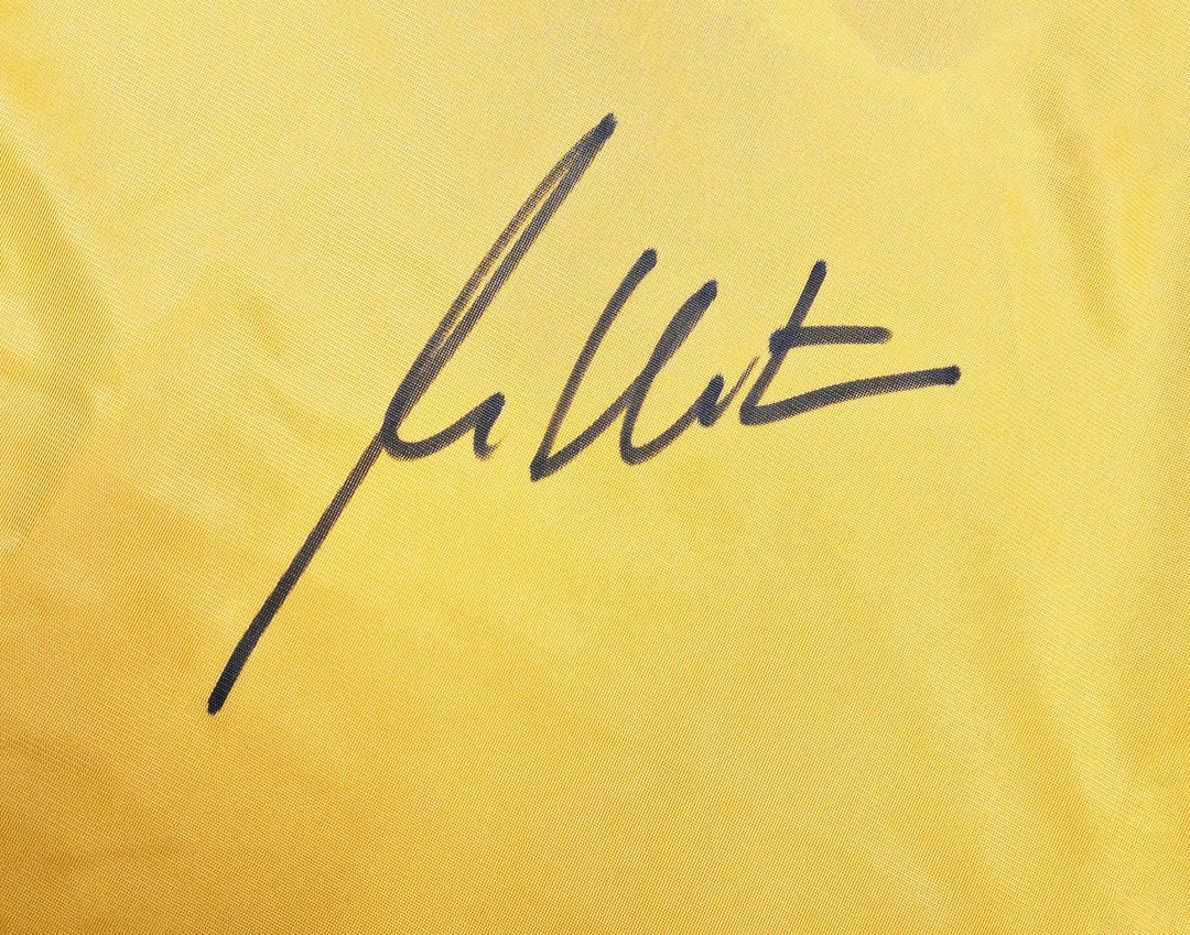 William Shatner Signed Gold Star Trek Uniform Captain Kirk JSA