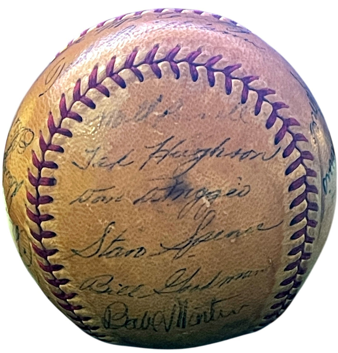1948 Boston Red Sox Team Signed Reach ROAL Baseball 23 Sig-Joe McCarthy/B. Doerr