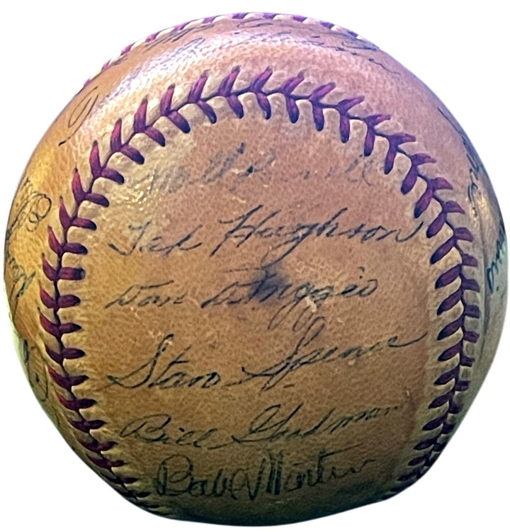 1948 Boston Red Sox Team Signed Reach ROAL Baseball 23 Sig-Joe McCarthy/B. Doerr