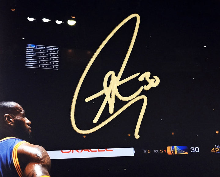 Stephen Curry Autographed Signed 16x20 Photo Golden State Warriors Layup JSA