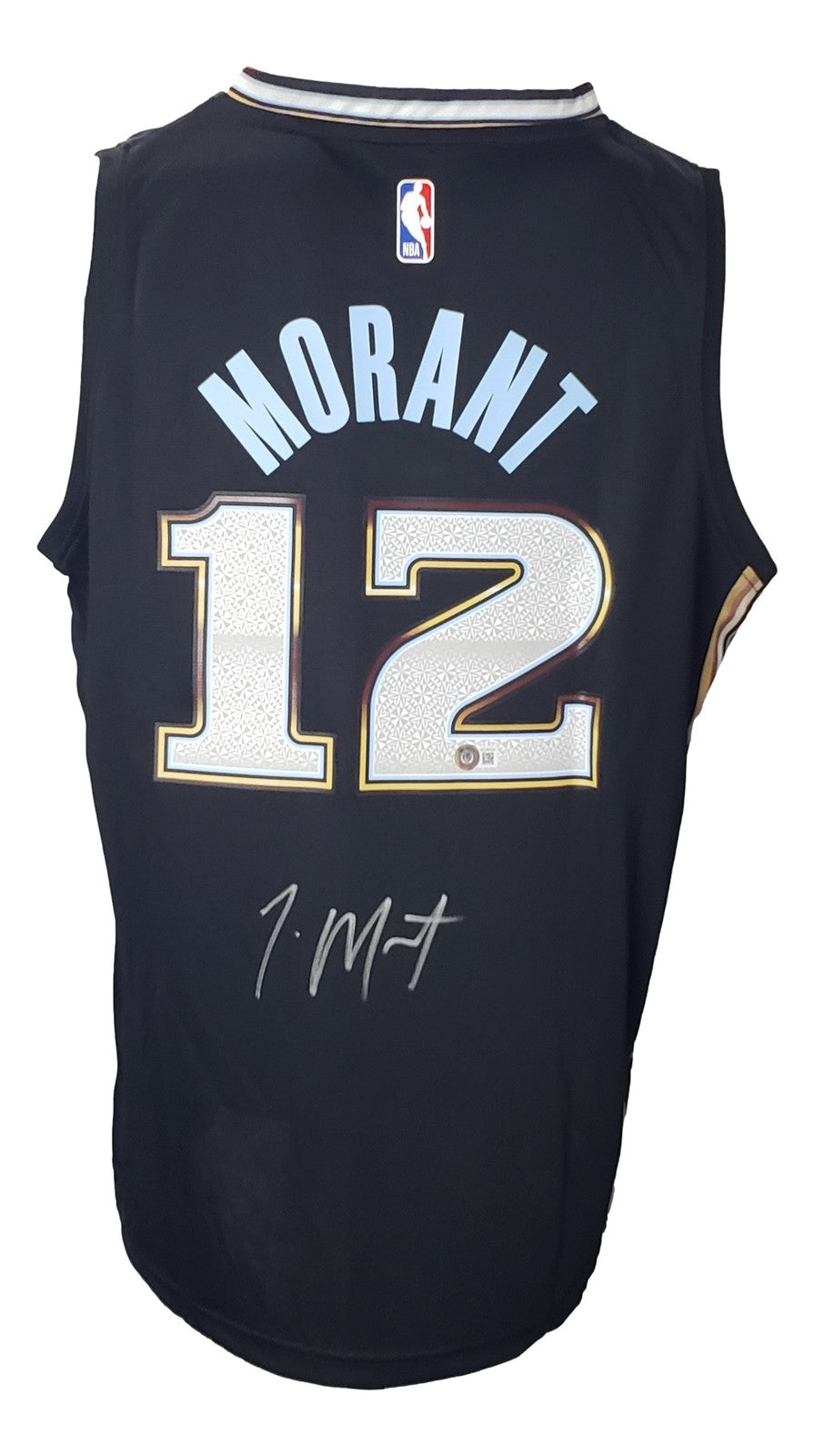 Ja Morant Signed Memphis Grizzlies Black Fanatics Basketball XL Jersey BAS